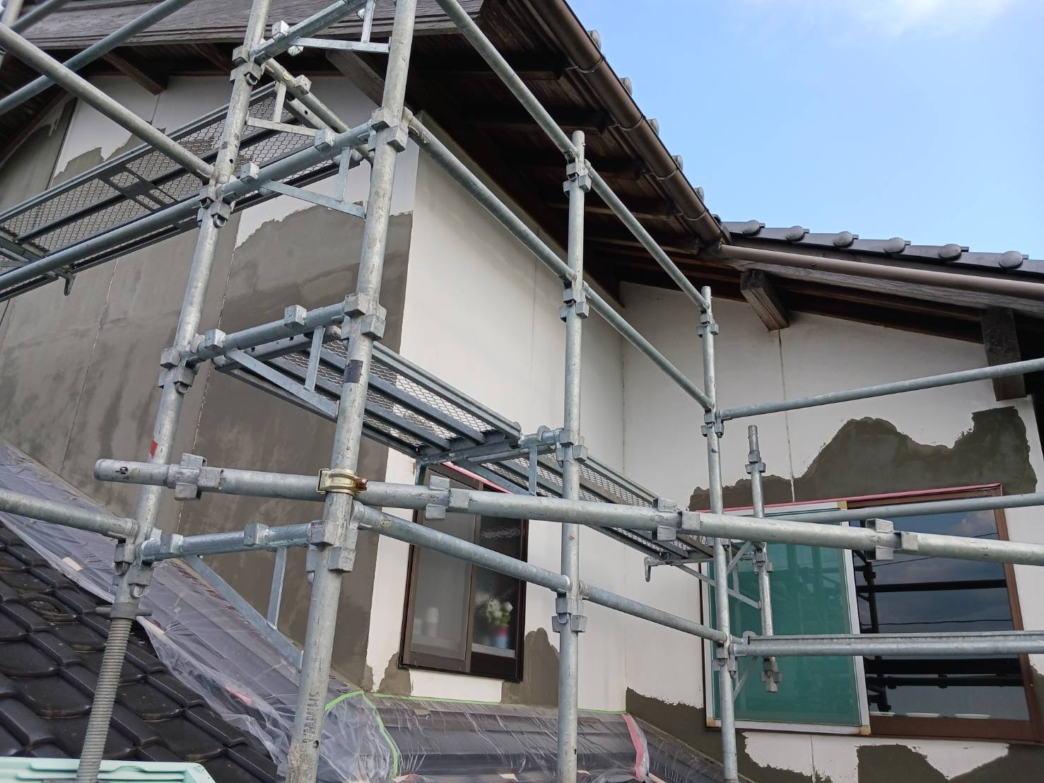 洗浄下地処理の様子2