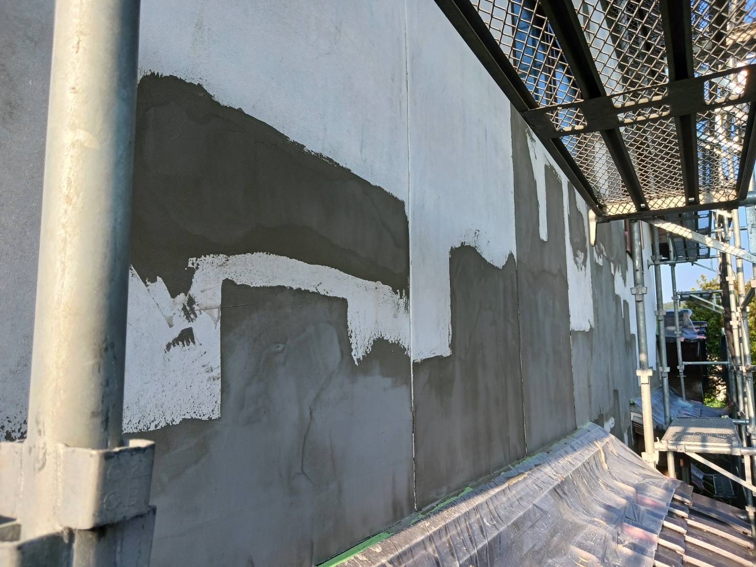 洗浄下地処理の様子3