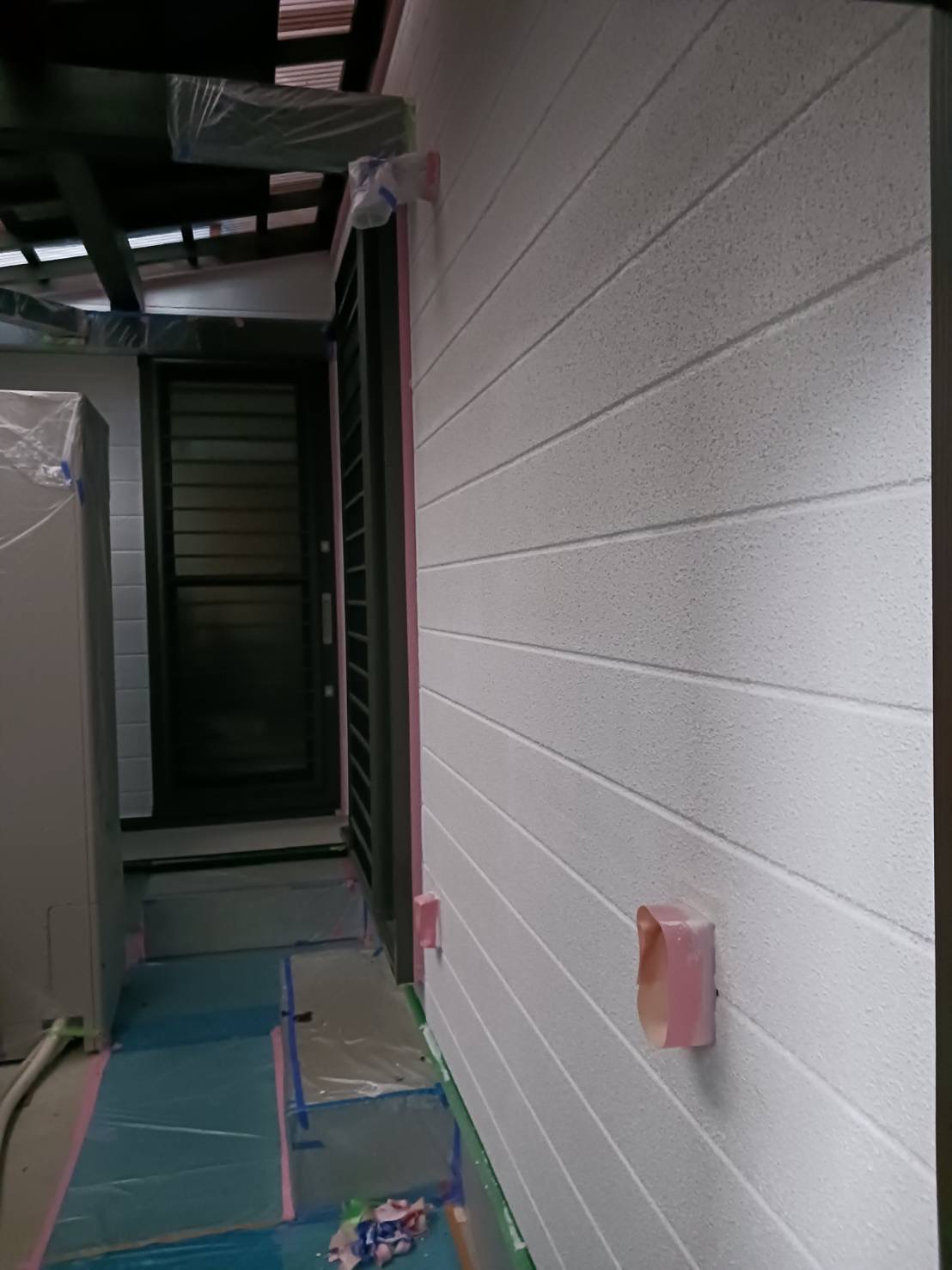 外壁塗装の様子2